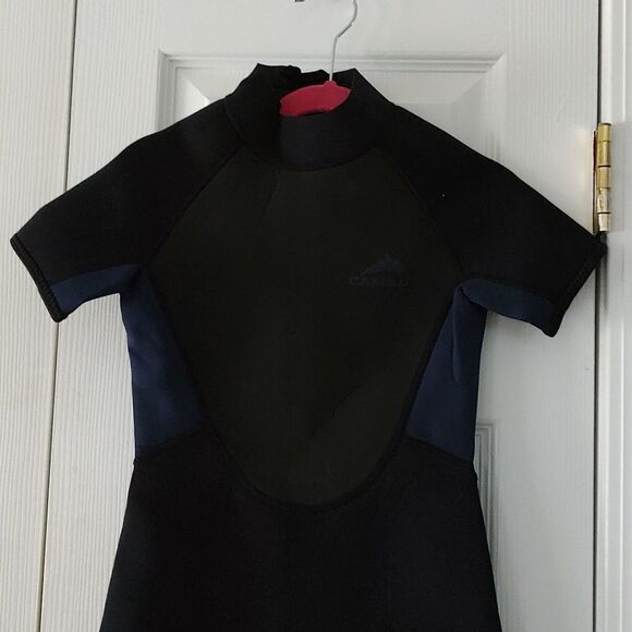 Casulo blue black Scuba Diving  Paddle Boarding Kayaking Surfing wet suit  Sz 6 - Picture 3 of 9